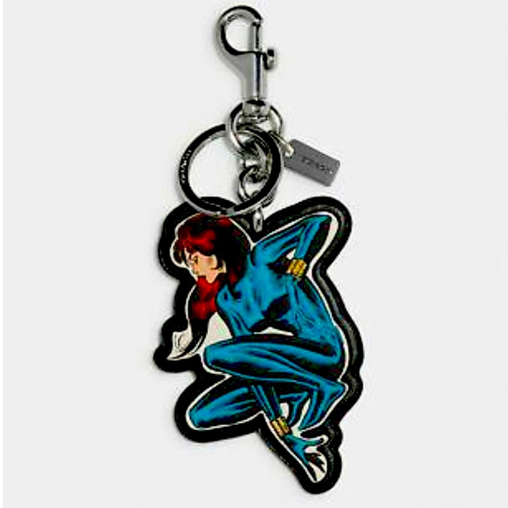 Coach X Marvel Black Widow Charm